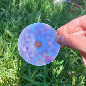 Igazi életvirága hologramos matricák - Meska.hu