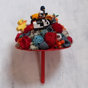 Ballagási csokor Lego figurákkal rendelésre - otthon & életmód - dekoráció - virágdísz és tartó - csokor & virágdísz - Meska.hu