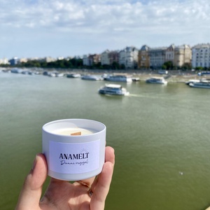 Dunai reggel illatú gyertya - otthon & életmód - gyertya, illat, aroma - gyertya - Meska.hu