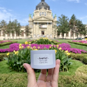 Termálfürdő gyertya, Otthon & Életmód, Gyertya, illat, aroma, Gyertya, Gyertya-, mécseskészítés, MESKA