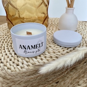 Almás pite gyertya - Meska.hu