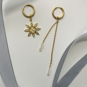 Aszimmetrikus fülbevaló - Meska.hu