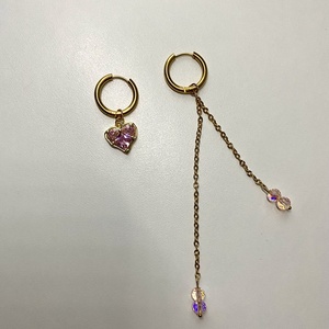 Aszimmetrikus fülbevaló, Ékszer, Fülbevaló, Lógó fülbevaló, Ékszerkészítés, MESKA