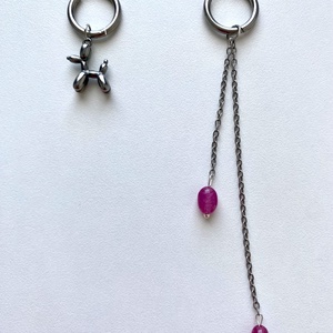 Aszimmetrikus fülbevaló, Ékszer, Fülbevaló, Lógó fülbevaló, Ékszerkészítés, MESKA