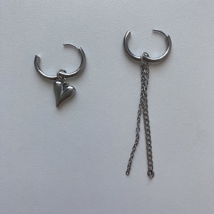 Aszimmetrikus fülbevaló - ékszer - fülbevaló - lógó fülbevaló - Meska.hu