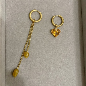 Aszimmetrikus fülbevaló - ékszer - fülbevaló - lógó fülbevaló - Meska.hu