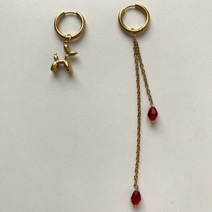 Aszimmetrikus fülbevaló, Ékszer, Fülbevaló, Lógó fülbevaló, Ékszerkészítés, MESKA