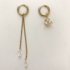 Aszimmetrikus fülbevaló, Ékszer, Fülbevaló, Lógó fülbevaló, Ékszerkészítés, MESKA