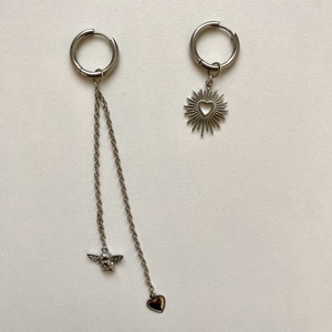 Aszimmetrikus fülbevaló, Ékszer, Fülbevaló, Lógó fülbevaló, Ékszerkészítés, MESKA