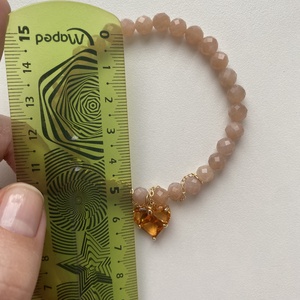 Napkő gumis karkötő - ékszer - karkötő - ásványkarkötő - Meska.hu