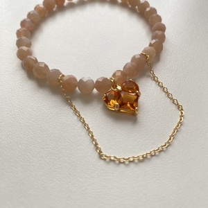 Napkő gumis karkötő, Ékszer, Karkötő, Ásványkarkötő, Ékszerkészítés, MESKA