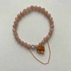 Napkő gumis karkötő - ékszer - karkötő - ásványkarkötő - Meska.hu