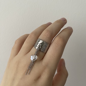 Gyűrű - ékszer - gyűrű - gyöngyös gyűrű - Meska.hu