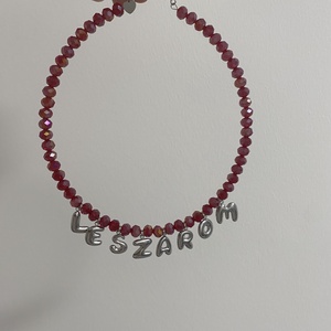 Choker  - ékszer - nyaklánc - bogyós nyaklánc - Meska.hu