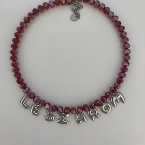 Choker  - ékszer - nyaklánc - bogyós nyaklánc - Meska.hu