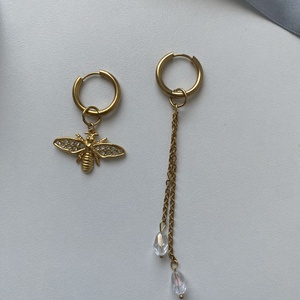 Aszimmetrikus fülbevaló, Ékszer, Fülbevaló, Lógó fülbevaló, Ékszerkészítés, MESKA