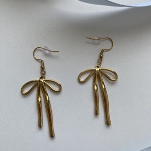 18k aranyozott fülbevaló , Ékszer, Fülbevaló, Lógó fülbevaló, Ékszerkészítés, MESKA