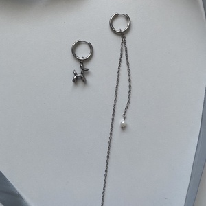 Aszimmetrikus fülbevaló, Ékszer, Fülbevaló, Lógó fülbevaló, Ékszerkészítés, MESKA