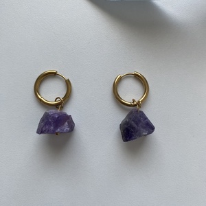 18k aranyozott fülbevaló  - Meska.hu