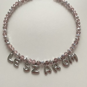 Choker  - ékszer - nyaklánc - bogyós nyaklánc - Meska.hu