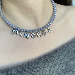 Choker MINDEGY - ékszer - nyaklánc - bogyós nyaklánc - Meska.hu