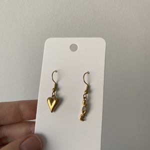 18k aranyozott fülbevaló  - ékszer - fülbevaló - lógó fülbevaló - Meska.hu