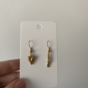 18k aranyozott fülbevaló  - ékszer - fülbevaló - lógó fülbevaló - Meska.hu