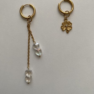 Aszimmetrikus fülbevaló, Ékszer, Fülbevaló, Lógó fülbevaló, Ékszerkészítés, MESKA