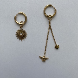 Aszimmetrikus fülbevaló, Ékszer, Fülbevaló, Lógó fülbevaló, Ékszerkészítés, MESKA