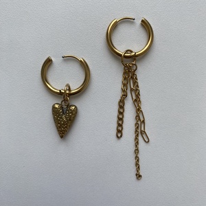 Aszimmetrikus fülbevaló, Ékszer, Fülbevaló, Lógó fülbevaló, Ékszerkészítés, MESKA