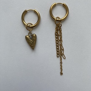 Aszimmetrikus fülbevaló - ékszer - fülbevaló - lógó fülbevaló - Meska.hu