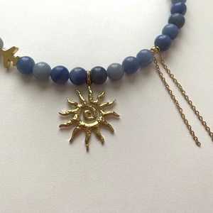 Choker  - ékszer - nyaklánc - gyöngyös nyaklánc - Meska.hu