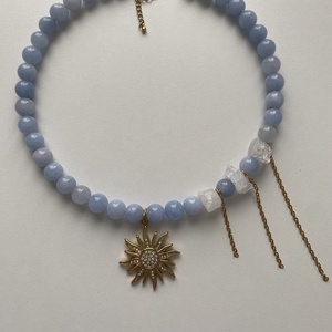 Choker  - ékszer - nyaklánc - gyöngyös nyaklánc - Meska.hu