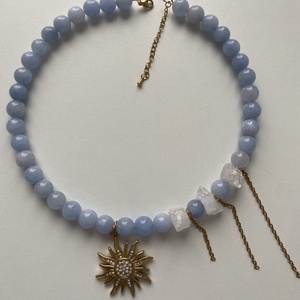 Choker  - ékszer - nyaklánc - gyöngyös nyaklánc - Meska.hu