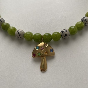 Choker  - ékszer - nyaklánc - gyöngyös nyaklánc - Meska.hu