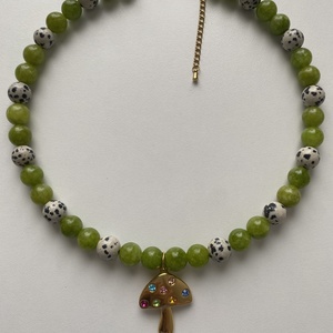 Choker  - ékszer - nyaklánc - gyöngyös nyaklánc - Meska.hu