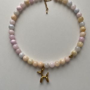 Choker  - ékszer - nyaklánc - gyöngyös nyaklánc - Meska.hu