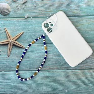Mobiltelefon dísz mobil charm táskadísz védelmező szem Hamsa Kéz - táska & tok - kulcstartó & táskadísz - táskaakasztó - Meska.hu