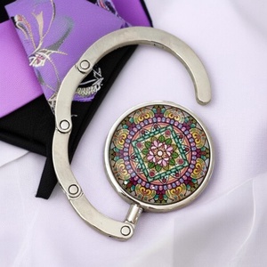 Mandala mintázatú Üveglencsés Táska Akasztó Táskaakasztó 5596807 - Meska.hu
