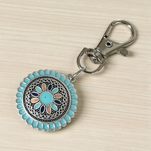 Mandala mintás kulcstartó táskadísz (Türkiz) 5345891, Táska & Tok, Kulcstartó & Táskadísz, Táskadísz, Ékszerkészítés, MESKA