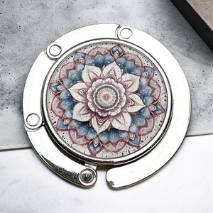 Mandala mintás Táska Akasztó Táskaakasztó - táska & tok - kulcstartó & táskadísz - táskaakasztó - Meska.hu