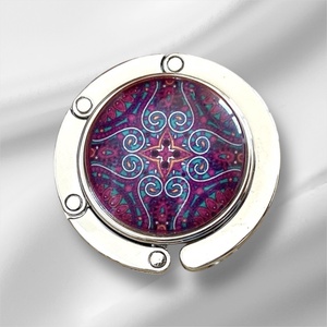Mandala mintás Táska Akasztó Táskaakasztó - táska & tok - kulcstartó & táskadísz - táskaakasztó - Meska.hu