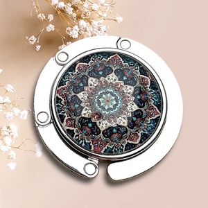 Mandala mintás Táska Akasztó Táskaakasztó - táska & tok - kulcstartó & táskadísz - táskaakasztó - Meska.hu