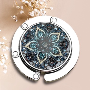 Mandala mintás Táska Akasztó Táskaakasztó - táska & tok - kulcstartó & táskadísz - táskaakasztó - Meska.hu