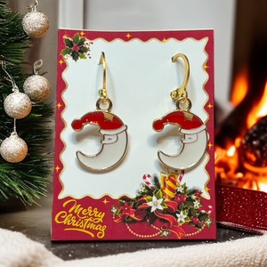 Karácsonyi lógó fülbevaló 5632502 - Meska.hu