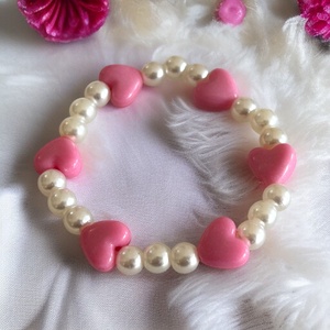 Kislány gyerek méretű gyöngyös karkötő 13 cm 5641703, Ékszer, Karkötő, Gyöngyös karkötő, Ékszerkészítés, Gyöngyfűzés, gyöngyhímzés, MESKA