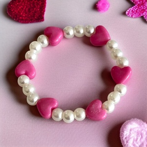 Kislány gyerek méretű gyöngyös karkötő 13 cm 5641696, Ékszer, Karkötő, Gyöngyös karkötő, Ékszerkészítés, Gyöngyfűzés, gyöngyhímzés, MESKA