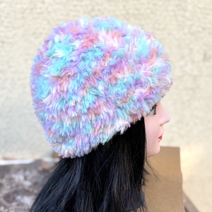 Szőrme hatású meleg kötött női sapka gyerek tini méret macaron színekben 5638407 - ruha & divat - sál, sapka, kendő - sapka - Meska.hu