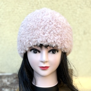 Szőrme hatású meleg kötött női sapka gyerek tini méret barackrózsaszín 5637548, Ruha & Divat, Sál, Sapka, Kendő, Sapka, Kötés, MESKA