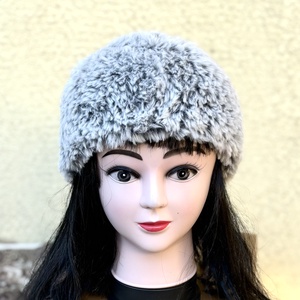 Szőrme hatású meleg kötött női sapka felnőtt női méret szürkés színekben 5637544, Ruha & Divat, Sál, Sapka, Kendő, Sapka, Kötés, MESKA